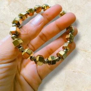 Original Pyrite Bracelet AAA+Starts For Money magnet| Growth | Career | Wealth | Powerful Money Attraction Pyrite